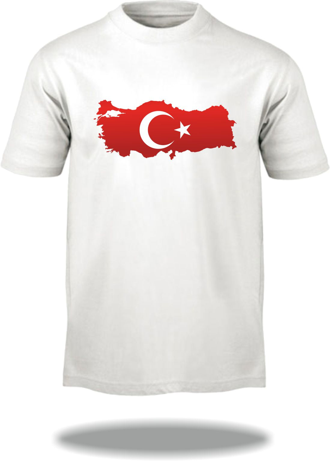 T-Shirt Map / Landkarte Türkei / Türkiye Haritasi
