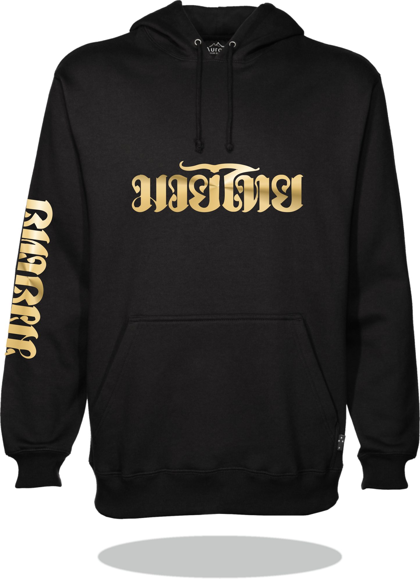 Hoodies Collection Muay Thai Thailand Black/Gold