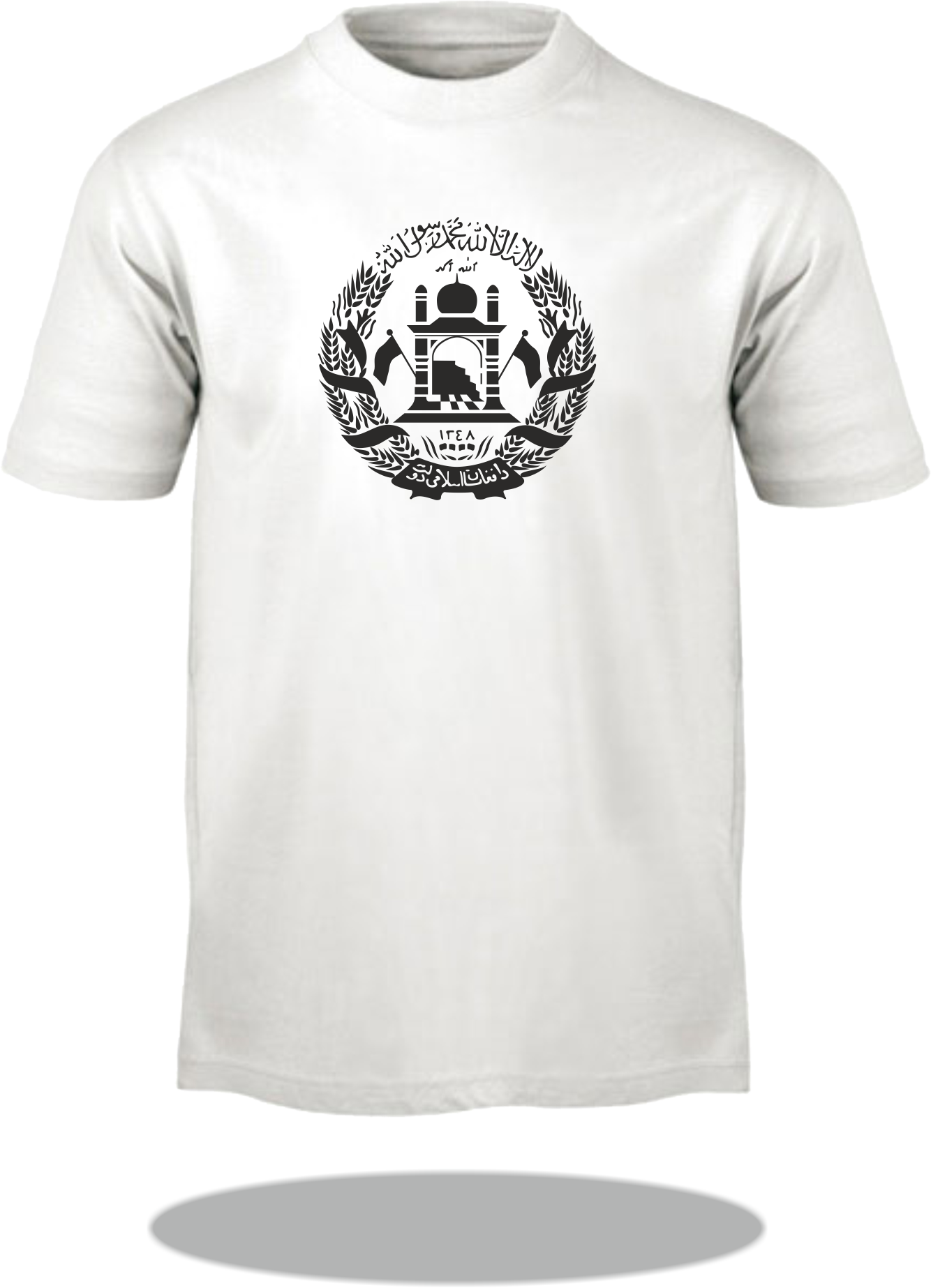 T-Shirt Wappen Afghanistan / Afghanistan Coat of Arms