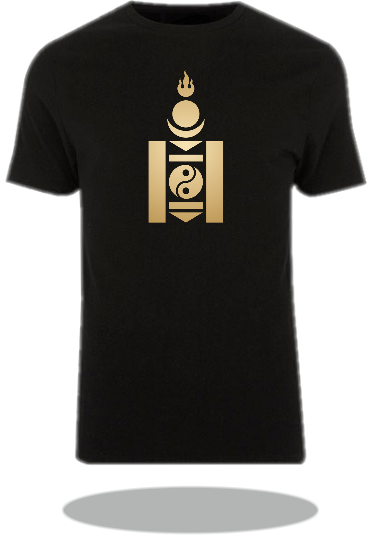 T-Shirt Mongolei Wappen/Flagge