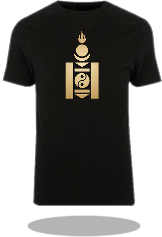 T-Shirt Mongolei Wappen/Flagge
