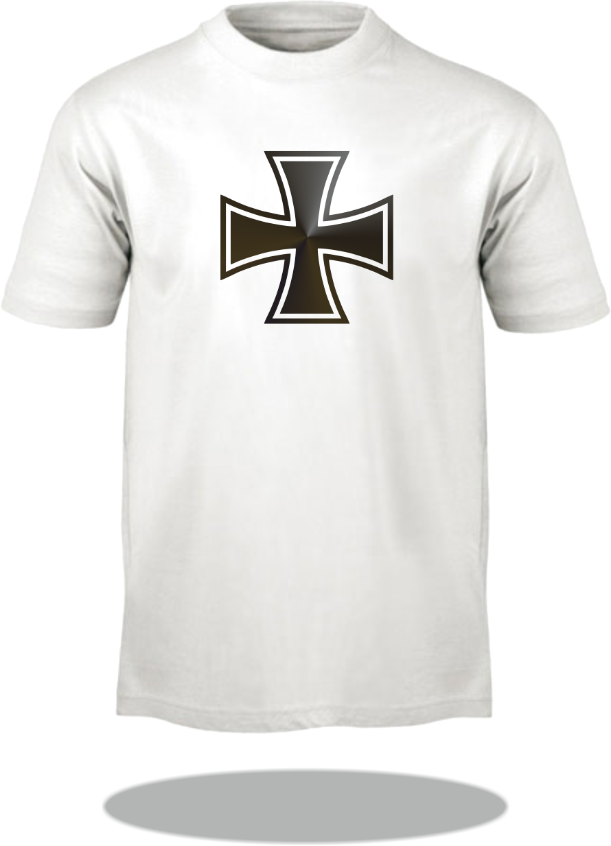 T-Shirt Wappen Deutsches Eisernes Kreuz / German Cross