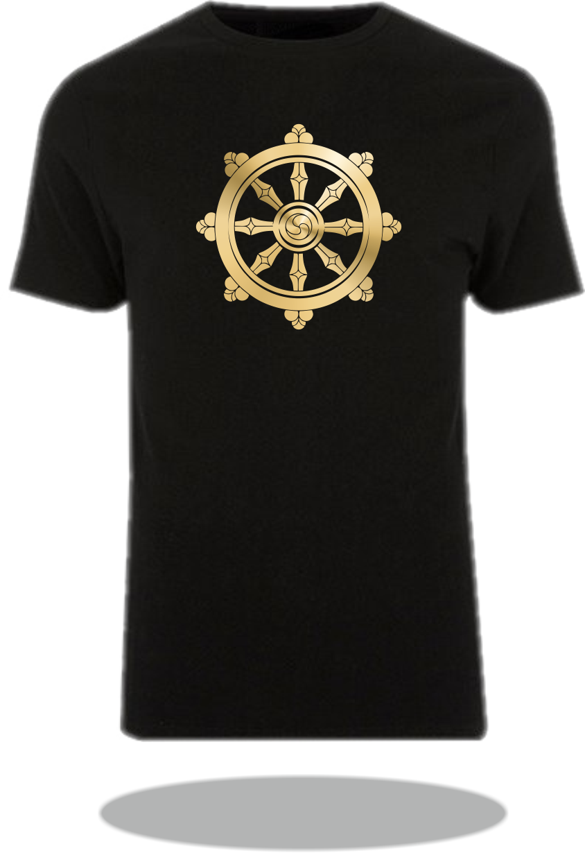T-Shirt Zeichen & Symbol: Hinduistisches Dhamachakra / hindu symbol dharmachakra