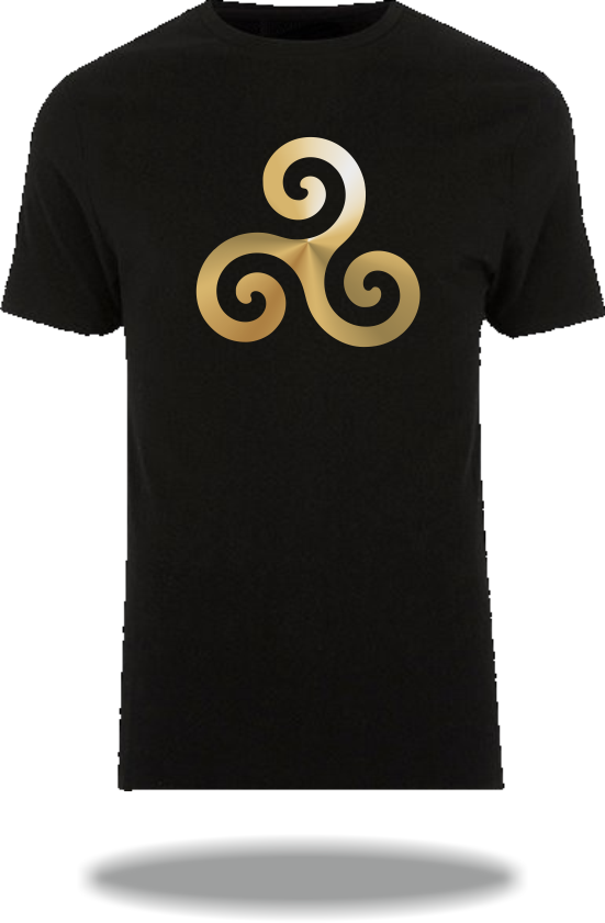 T-Shirt Zeichen & Symbol: Keltische Trsikele / Celtic Trsikele