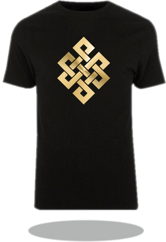 T-Shirt Zeichen & Symbole Unendlicher Knoten / Endless Knot / Karma