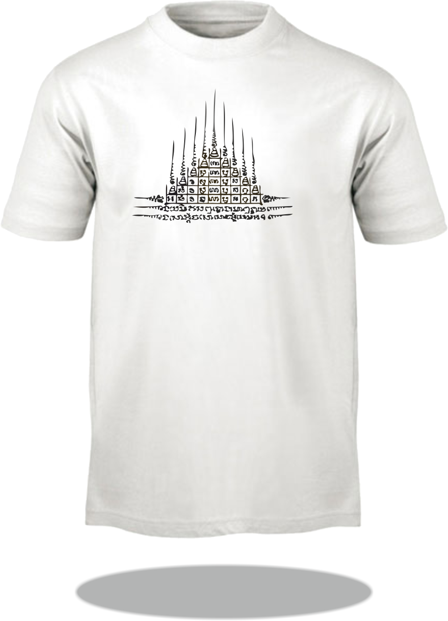 T-Shirt Thailand Muay-Thai Tempel Tattoo
