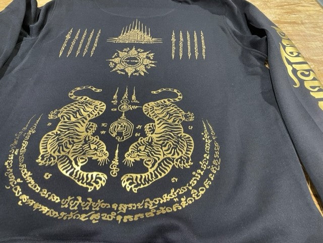 Hoodies Collection Muay Thai Thailand Black/Gold