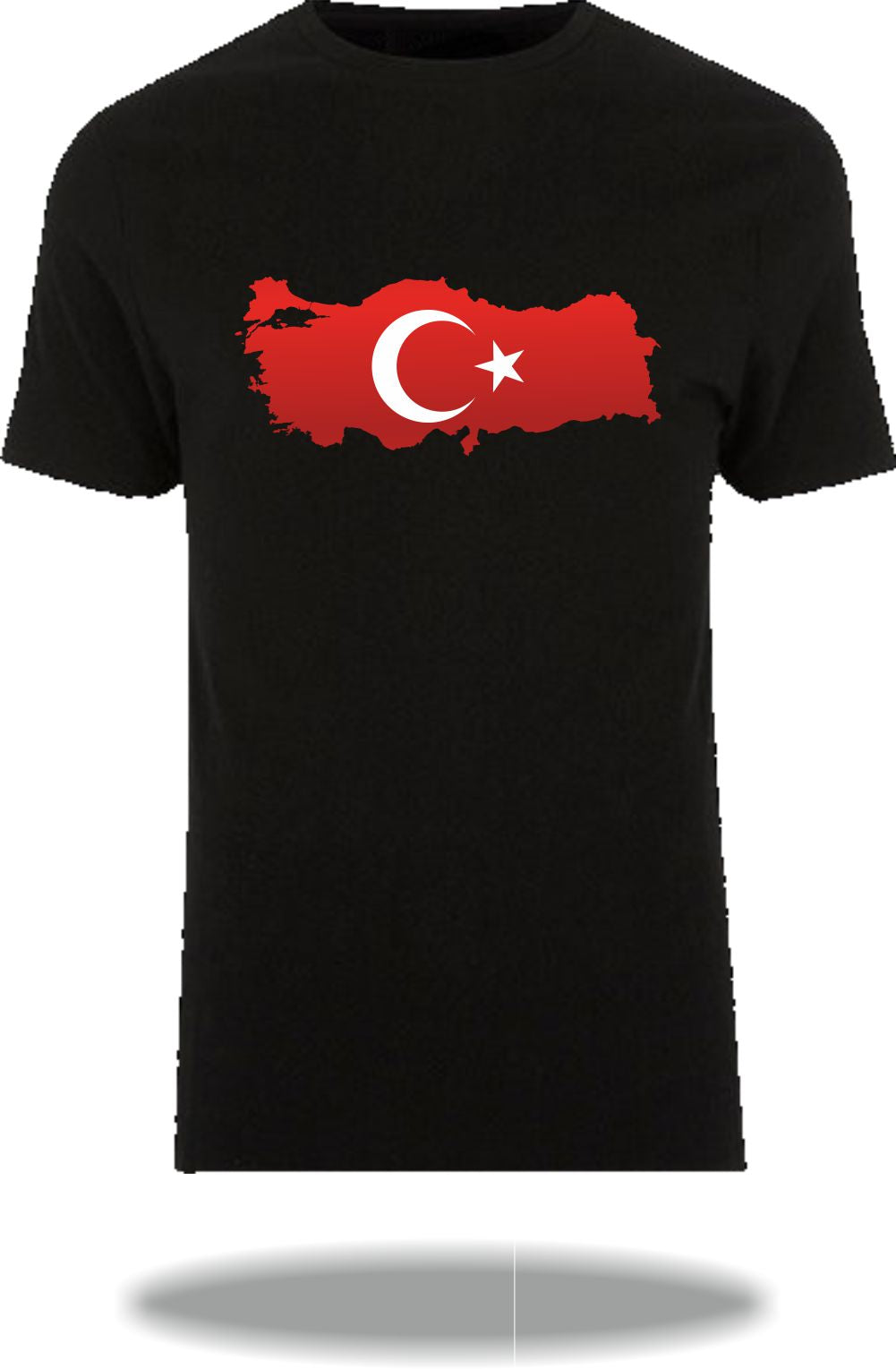 T-Shirt Map / Landkarte Türkei / Türkiye Haritasi
