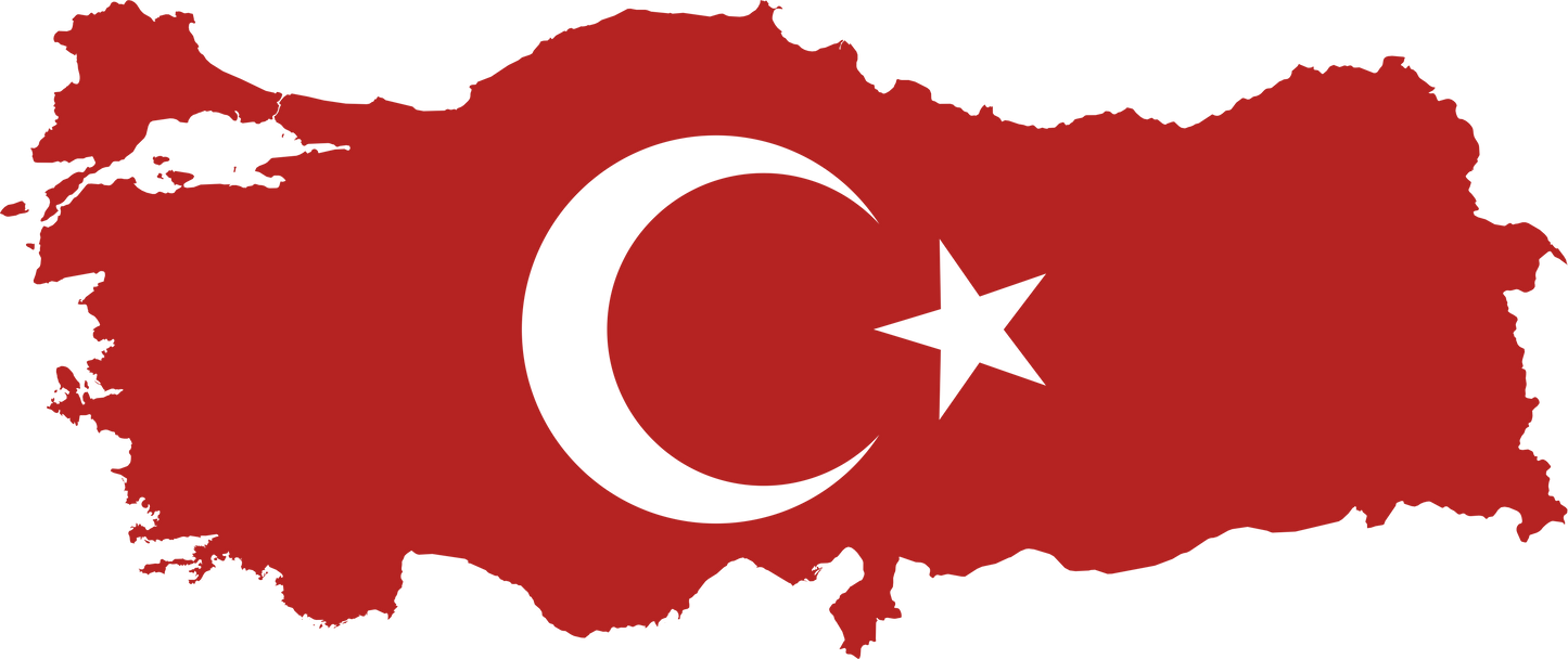 Wandtattoo Landkarte Türkei / Türkiye