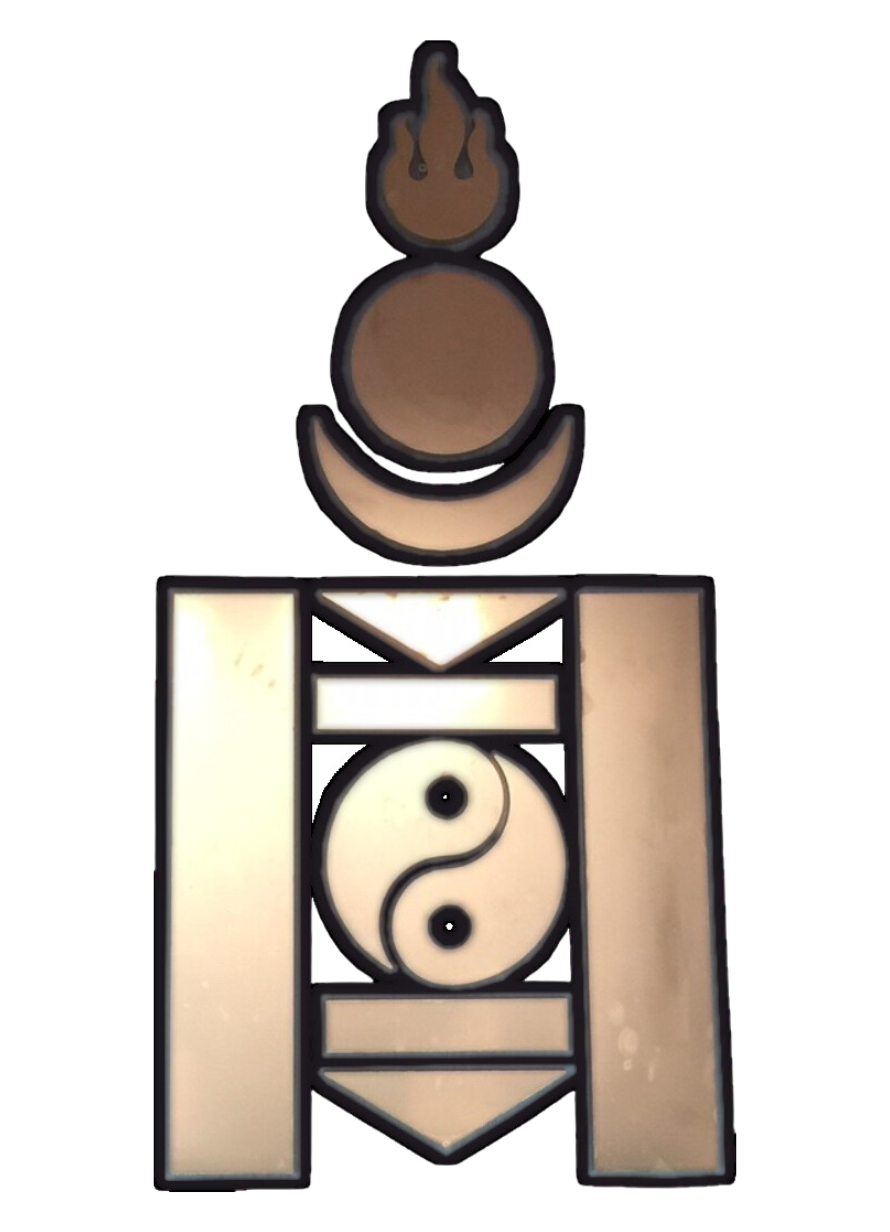 3D Wandschmuck Mongolisches Wappen