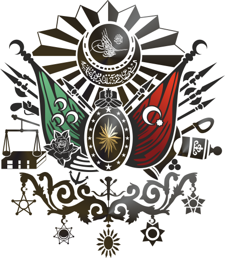 Wandtattoo Wappen Osmanisches Reich - Osmanli Armasi