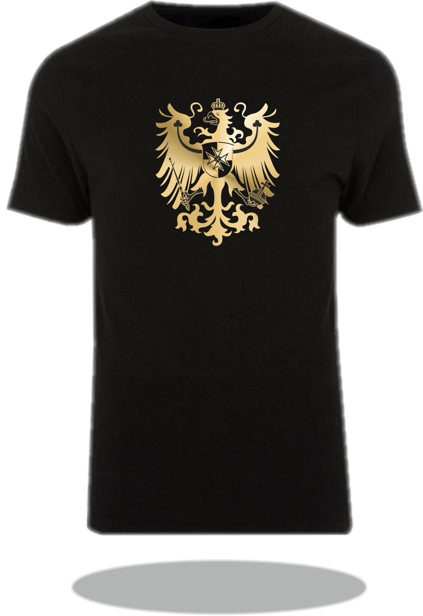 T-Shirt Wappen Reichsadler Kaiserreich Deutschland / Preußen