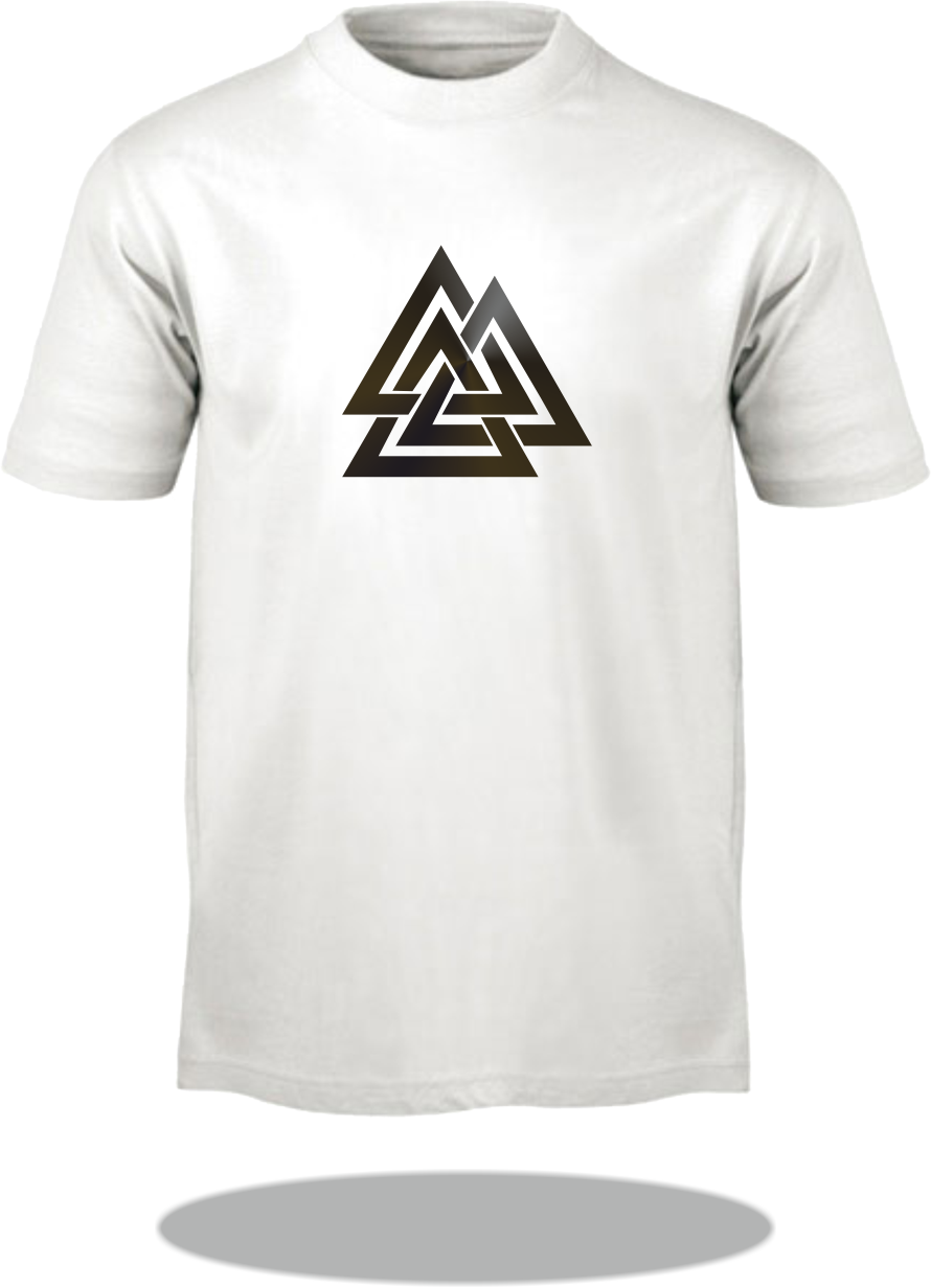 T-Shirt Zeichen & Symbol: Wikinger Valknut / Vinking Symbol Valknut