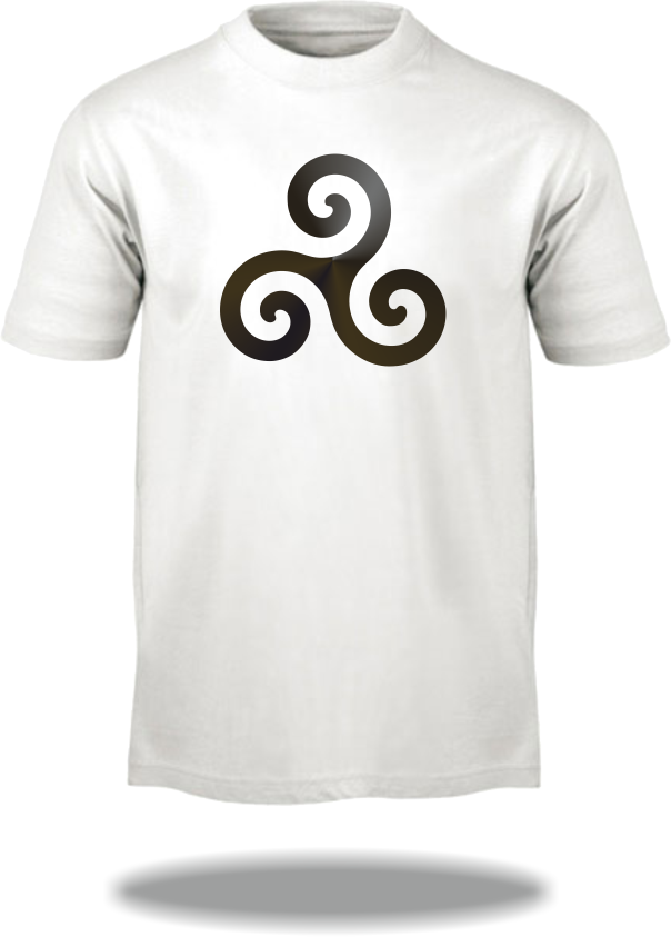 T-Shirt Zeichen & Symbol: Keltische Trsikele / Celtic Trsikele